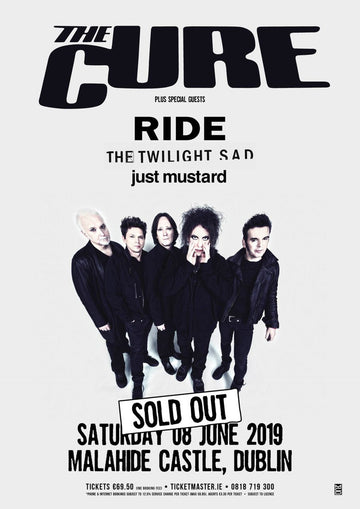 The Cure - Dublin 2019 - Mini Poster