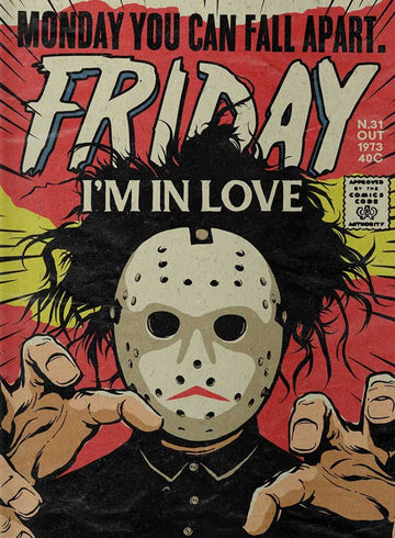 The Cure - Friday I'm in Love - Mini Poster