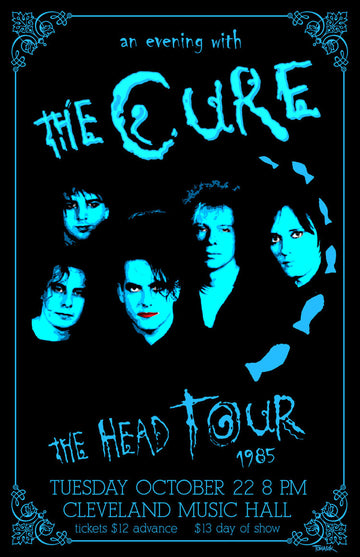 The Cure - The Head Tour 1985 - Mini Poster