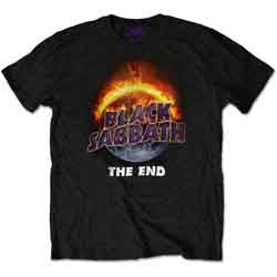 Black Sabbath Unisex T-Shirt: The End (Black)