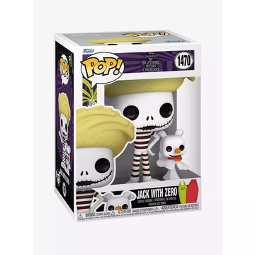 The Nightmare Before Christmas - Jack with Zero - Funko Pop! (1470)
