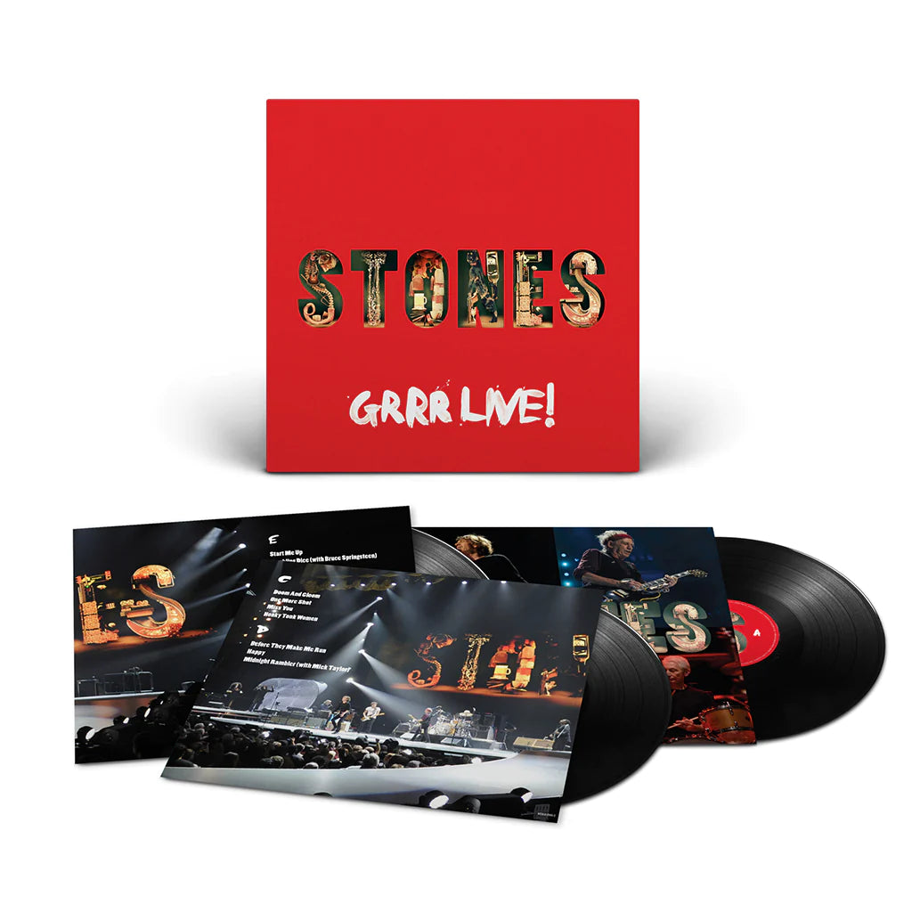 The Rolling Stones - Grrr! Live - 3LP - Black Vinyl