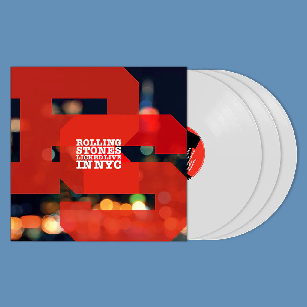 The Rolling Stones - Licked Live In NYC - 3LP - White Vinyl