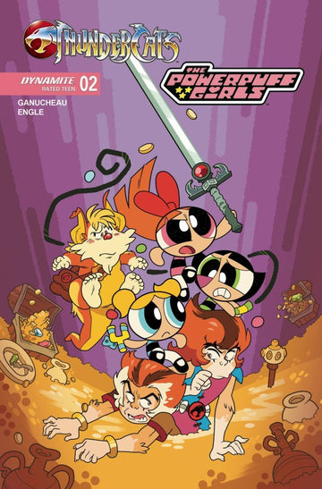 Dynamite - ThunderCats / The Powerpuff Girls #2 - Cover B Coleman Engle Variant (Jul 2) (Copy)