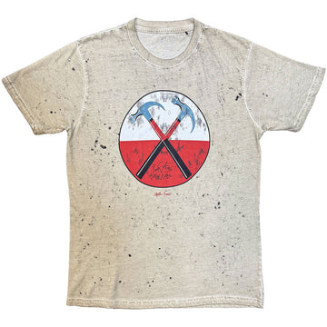 Pink Floyd Unisex T-Shirt: The Wall Hammers (Sand) (Wash Collection)