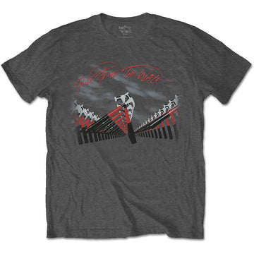 Pink Floyd Unisex T-Shirt: The Wall Marching Hammers (Charcoal Grey)