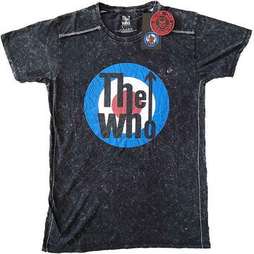 The Who Unisex T-Shirt: Target Logo (Black) (Wash Collection)