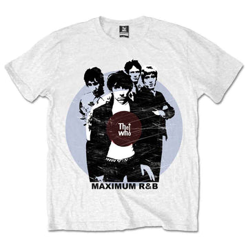 The Who Unisex T-Shirt: Maximum Rhythm & Blues (White)