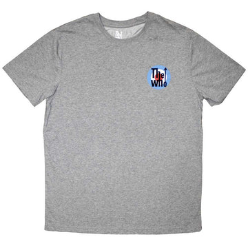 The Who Unisex T-Shirt: Mini Target Logo (Grey)