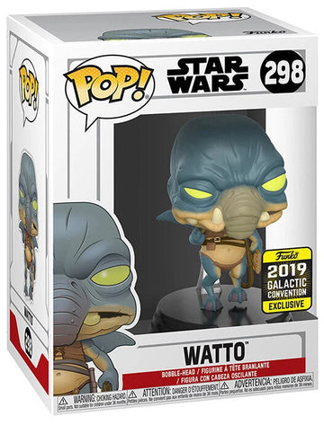 Star Wars - Watto - 2019 Galactic Convention Exclusive Funko Pop! (298)
