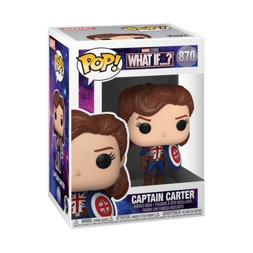 Marvel - What If...? - Captain Carter - Bobble-Head Funko Pop! (870)