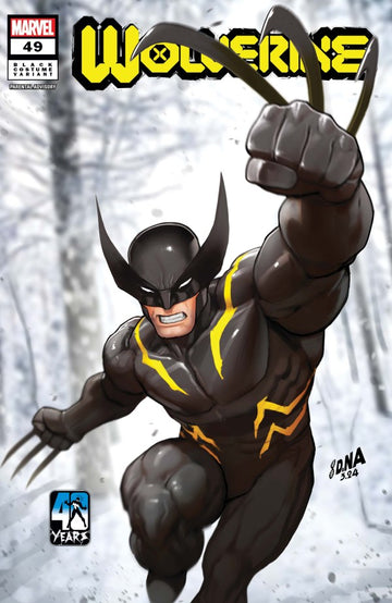 Marvel - Wolverine #49 - David Nakayama - Black Costume Variant