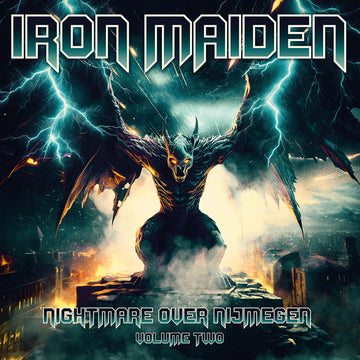 Iron Maiden - Nightmare Over Nijmegen Vol. 2 - 2LP - Red w/ White Splatter Vinyl
