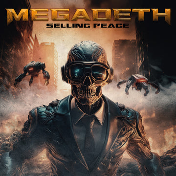 Megadeth - Selling Peace - LP - Red with Black Splatter Vinyl