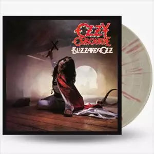 Ozzy Osbourne - Blizzard of Oz - LP - Silver With Red Swirl Vinyl