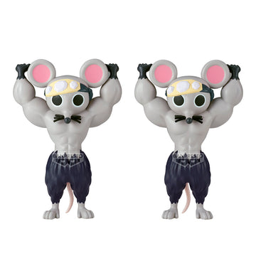 Demon Slayer (Kimetsu no Yaiba) - Muscular Mice set 2 9cm Figures