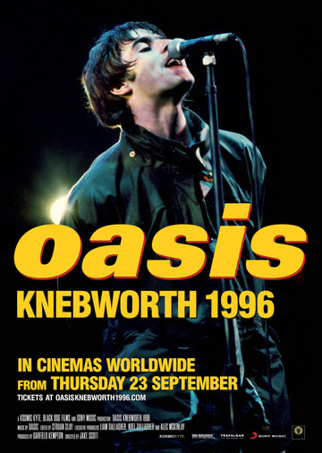 Oasis - Knebworth 1996 - Mini Poster