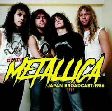 Metallica - Japan Broadcast 1986 - 2LP - Vinyl