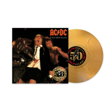 AC/DC -  If You Want Blood, You've Got It (50th Anniversary Gold Vinyl) - Vinyl