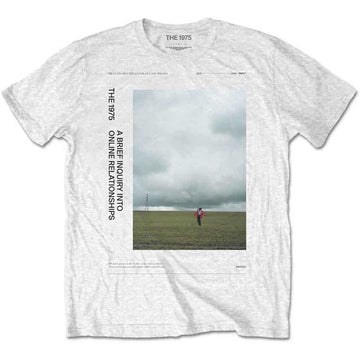 The 1975 Unisex T-Shirt: ABIIOR Side Fields (White)