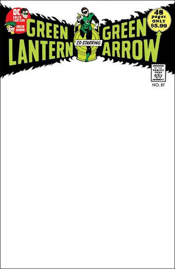 Green Lantern #87 (Facsimile Edition Cover B Blank Card Stock Variant)