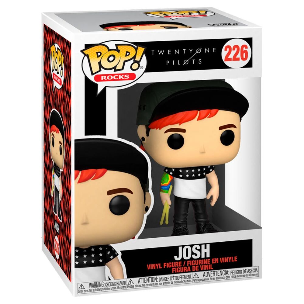 Twenty One Pilots - Joshua Dun (Stressed Out) - Funko Pop! Rocks (226)