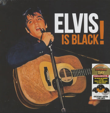 Elvis Presley - Elvis Is Black! (3-LP Deluxe Box, coloured Vinyl, Ltd.) - 3LP - Vinyl