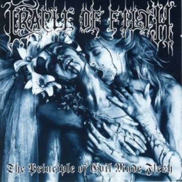 Cradle of Filth - The Principle Of Evil Made Flesh (Reissue with Double-sided A2 Poster) - LP - Transparent Sea Blue Vinyl