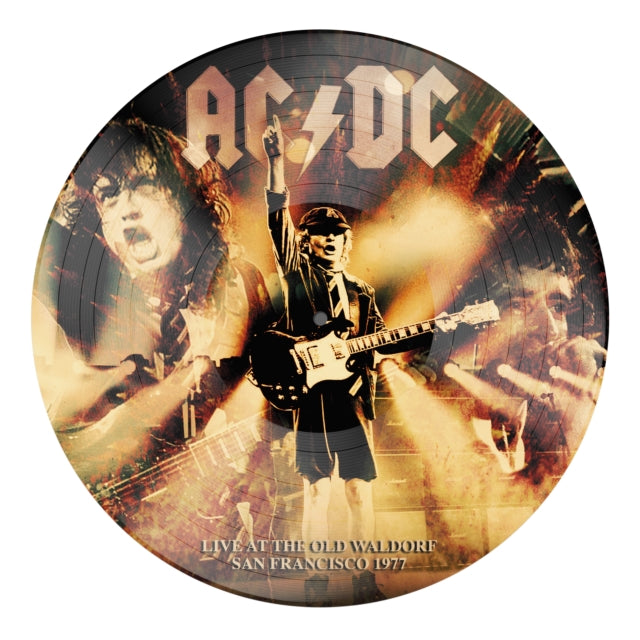 AC/DC -  The Old Waldorf, San Francisco, 1977 - LP - (Picture Disc) Vinyl