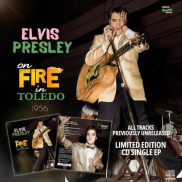 Elvis Presley - On Fire in Toledo 1956 - CD