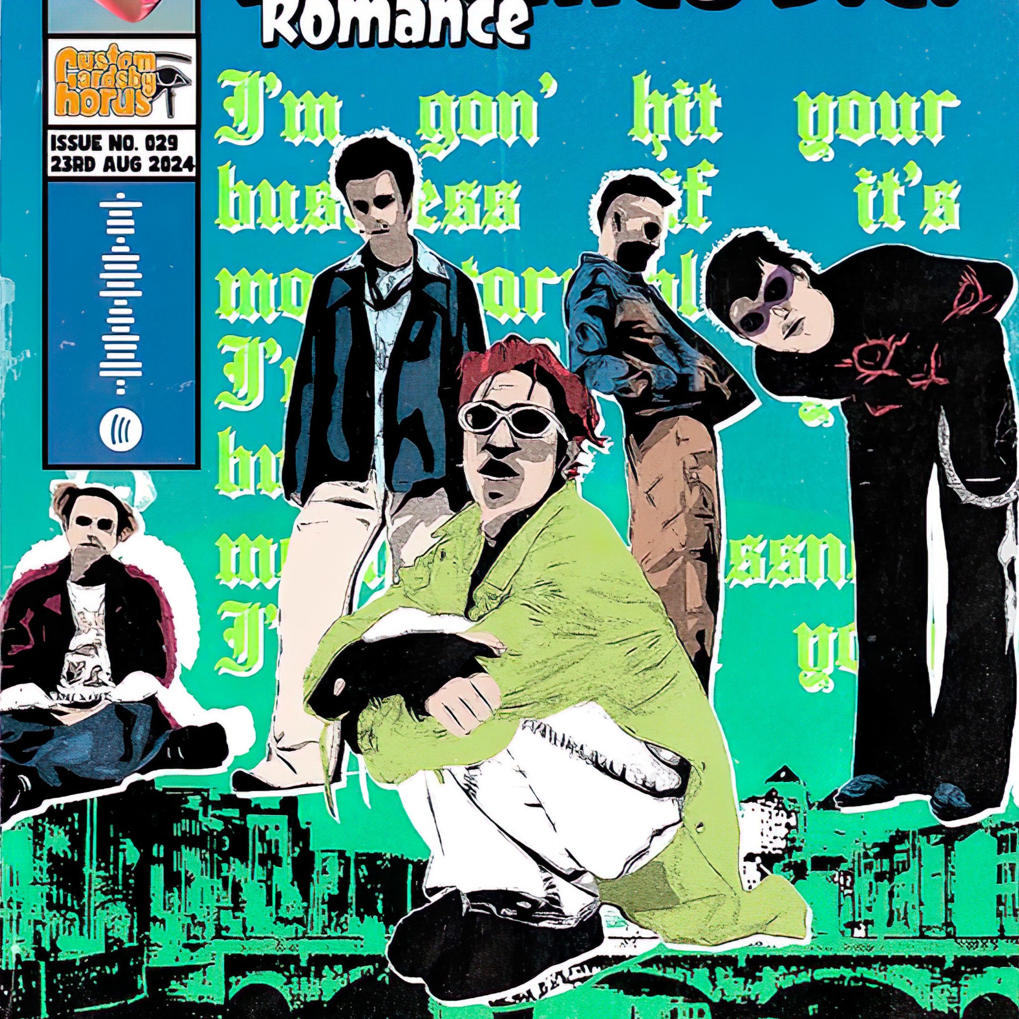Fontaines D.C. - Romance Comic - Mini Poster