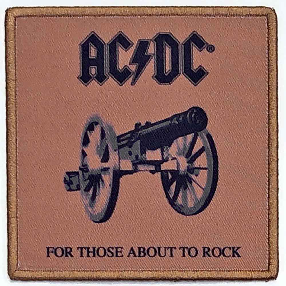 AC/DC Standard Patch: For Those About To Rock We Salute You