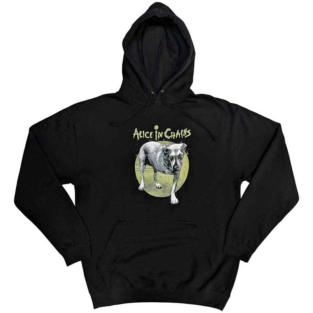 Alice In Chains Unisex Pullover Hoodie: Three-Legged Dog (Black)