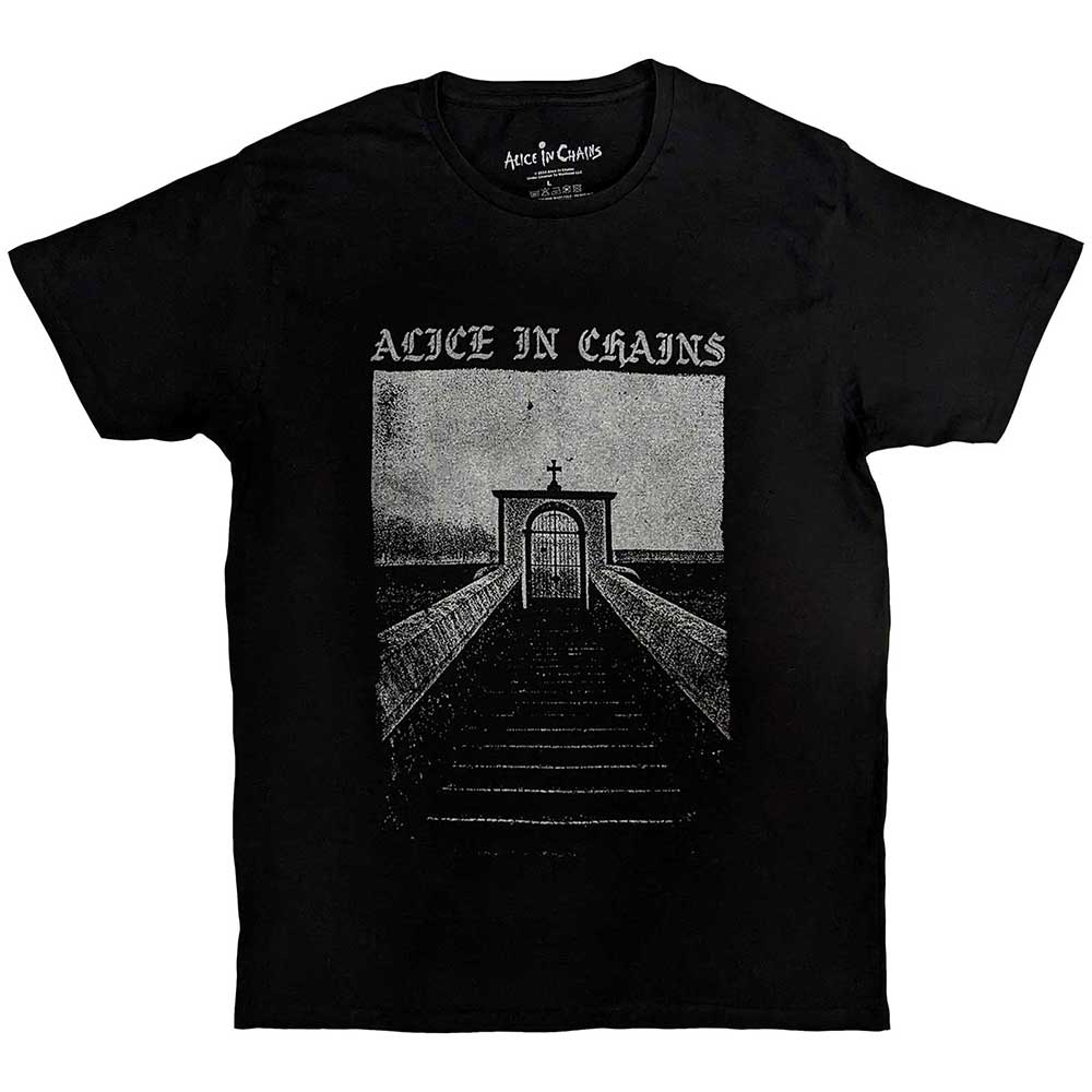 Alice In Chains Unisex T-Shirt: Stairway (Black)