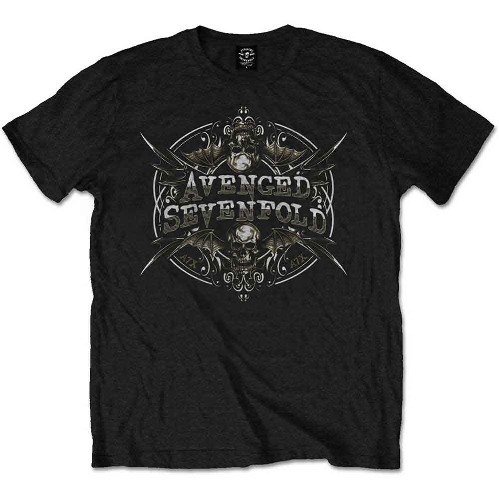 Avenged Sevenfold Unisex T-Shirt: Reflections (Black)