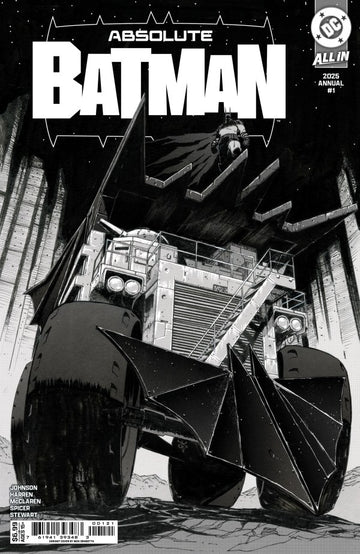 DC Comics - Absolute Batman - 2025 Annual #1 - Cover B Nick Dragotta Black & White Variant