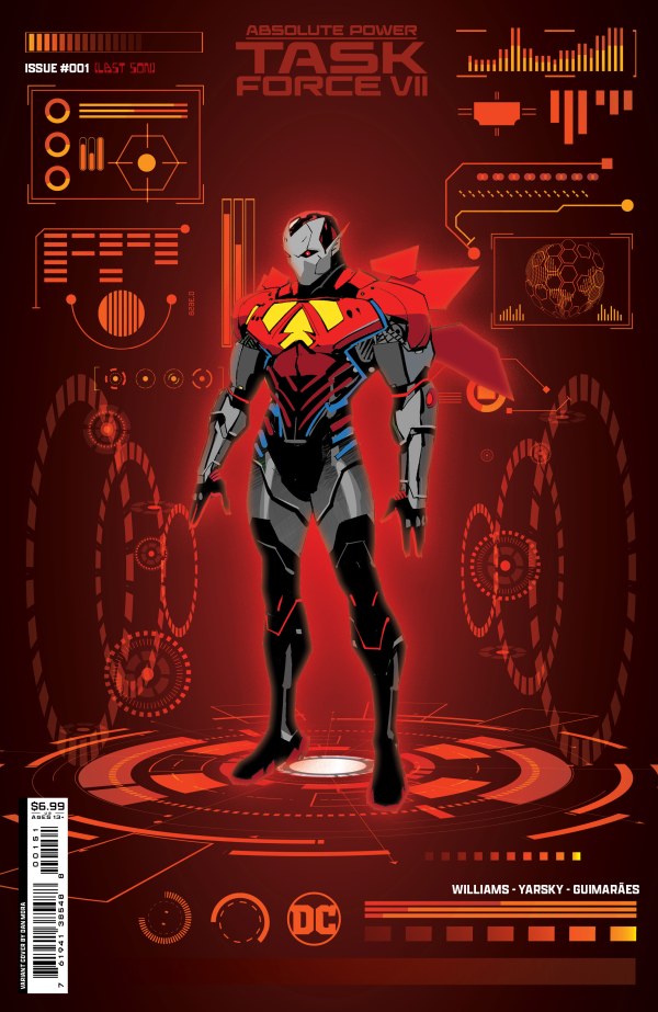 DC Comics - Absolute Power: Task Force VII #1 - Cover F Dan Mora Foil Variant
