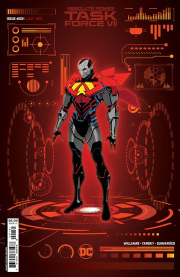 DC Comics - Absolute Power: Task Force VII #1 - Cover F Dan Mora Foil Variant