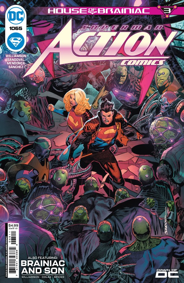 DC - Action Comics #1065 - Cover A Rafa Sandoval: House Of Brainiac