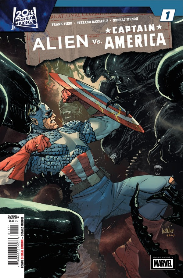Marvel - Alien vs. Captain America #1