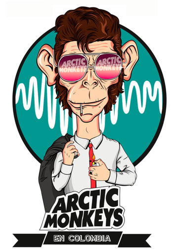 Arctic Monkeys - En Colombia - Mini Poster