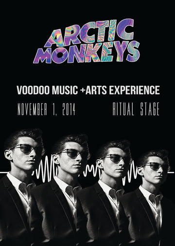 Arctic Monkeys - November 2014 - A4 Mini Print/Poster