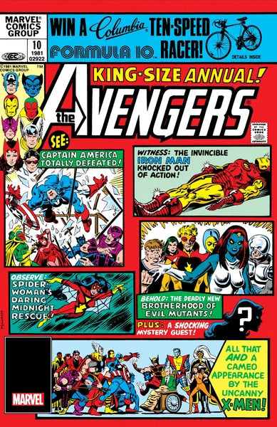 Marvel - The Avengers Annual #10 - Facsimile Edition Foil Variant (2024)