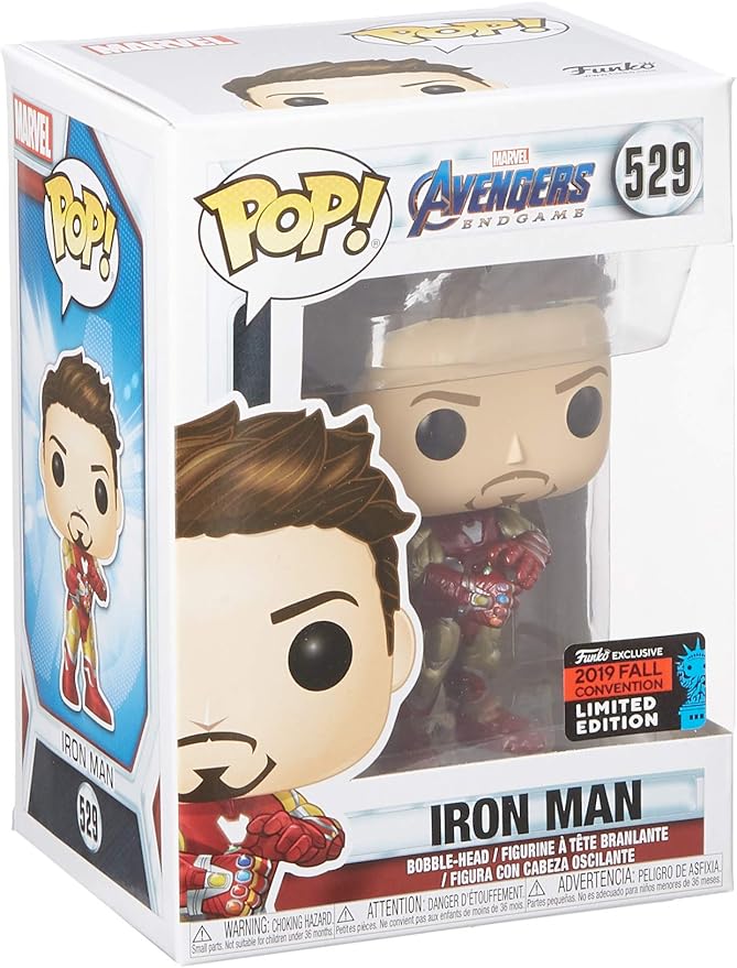 Marvel - Avengers: Endgame - Iron Man - Bobble-Head Funko 2019 Fall Convention Limited Edition Pop! (529)