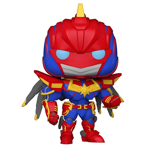 Marvel - Avengers MechStrike - Captain Marvel - Bobble-Head Funko Pop! (831)