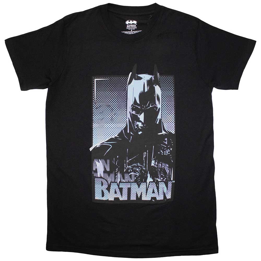 DC Comics Unisex T-Shirt: Batman Dark Batman (Black)