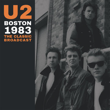 U2 - Boston 1983: The Classic Broadcast  - 2LP - Clear Vinyl