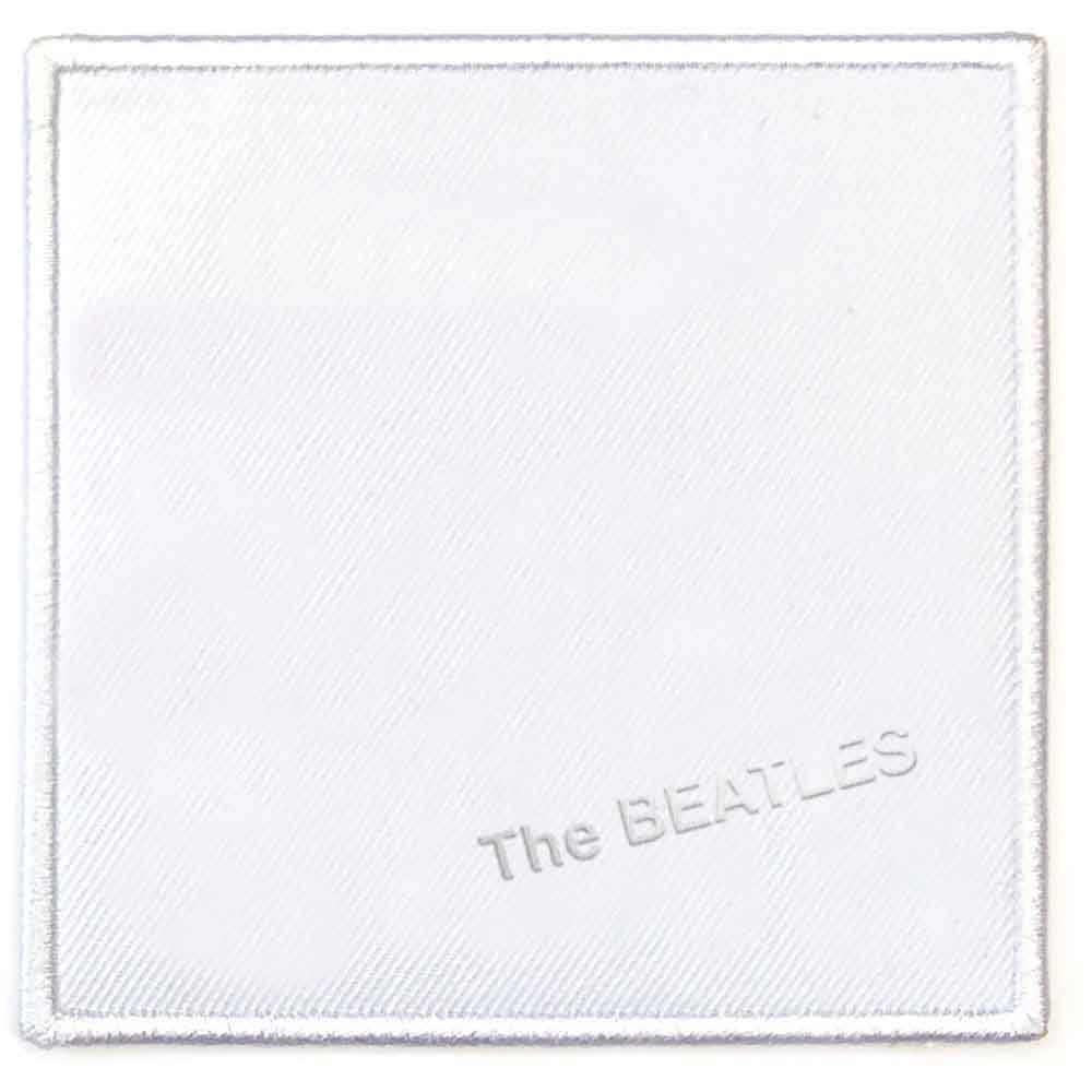 The Beatles Standard Patch: White Album Cover