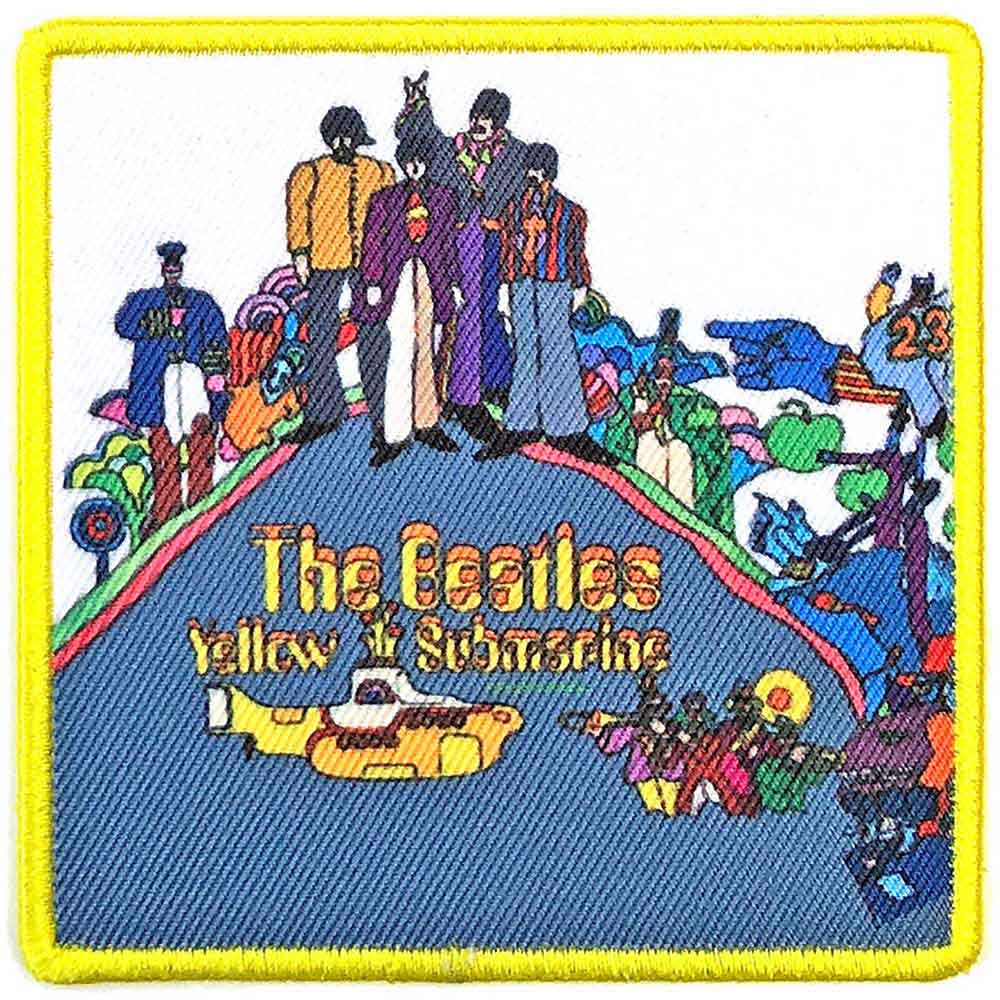 The Beatles Standard Patch: Yellow Submarine Album Cover