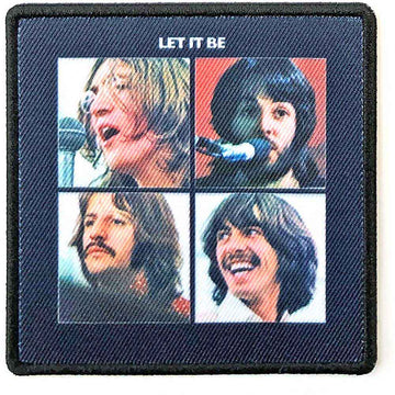 The Beatles Standard Patch: Let It Be Album Cover